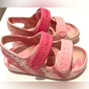 Native Kids Two-Tone Pink Sandals